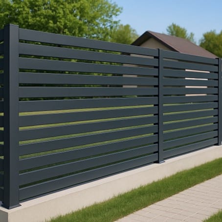 External fence of slats | TM Plast